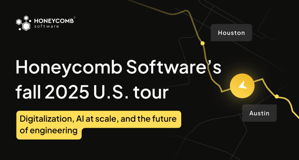 Banner for Honeycomb Software’s fall 2025 U.S. tour