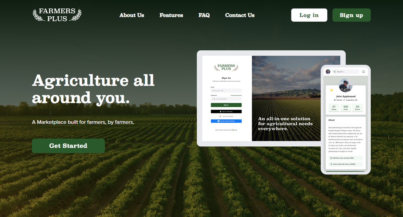 MyFarmersPlus: A Social Media Platform for Agriculture Experts ...